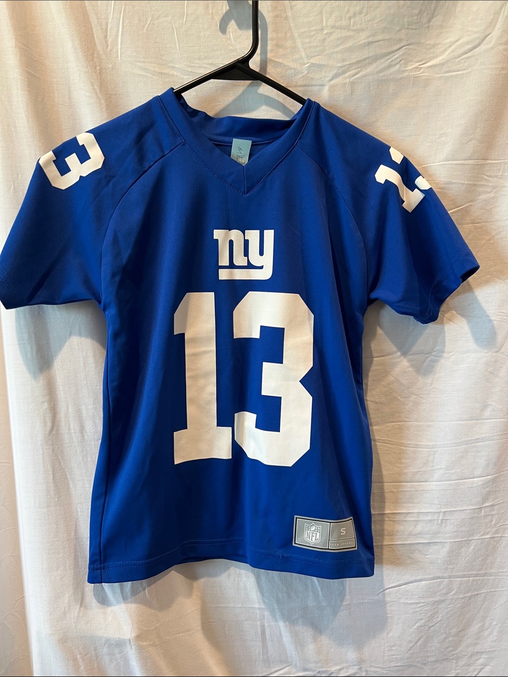 Youth size small #13 Beckham Jr NY Giants jersey- blue